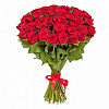 Букет из 51 розы Гран При (красная) 60 см