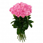 Букет из 15 роз Аква (розовая) 60 см