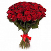 Букет из 45 роз Ред Наоми (бордовая) 60 см