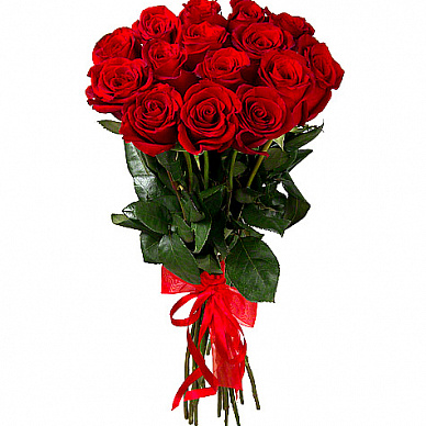 Букет из 25 роз Ред Наоми (бордовый)