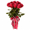 Букет из 11 роз Черри (вишневая) 50 см