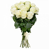 Букет из 11 роз Аваланж (белая) 70 см