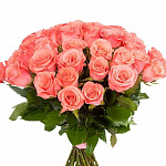 Роза Карина (персиково-розовая) 70 см