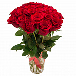 Роза Ред Наоми (бордовая) 50 см
